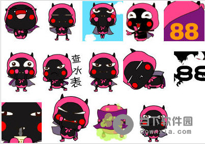 cici小恶魔qq表情包绿色免费版