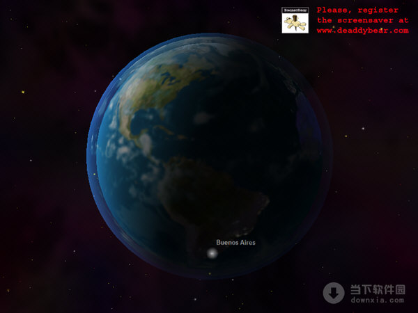 3d earth(3d地球屏保) v1.0 官方最新版