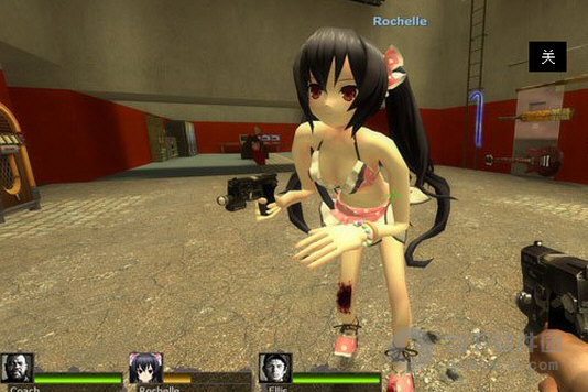 求生之路2泳衣萝莉诺瓦露人物modv10绿色免费版