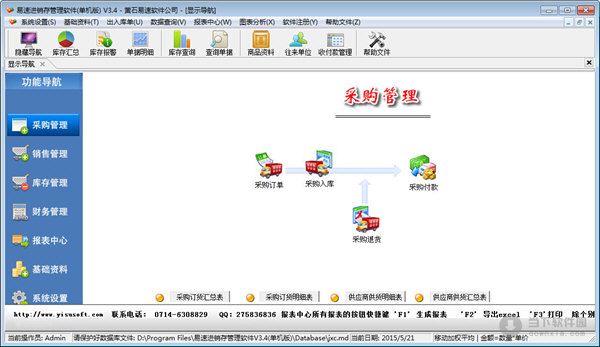 易速进销存管理软件