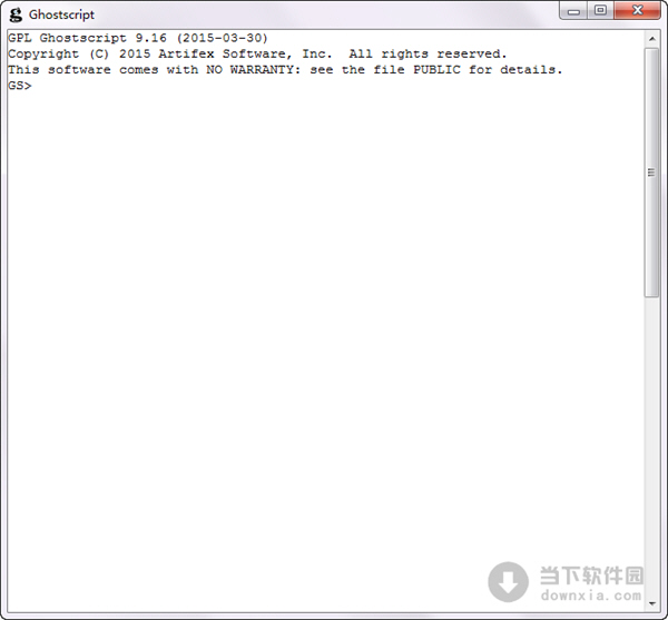 GPL Ghostscript(Postscript解释器) X86 9.16 免费安装版下载_当下软件园