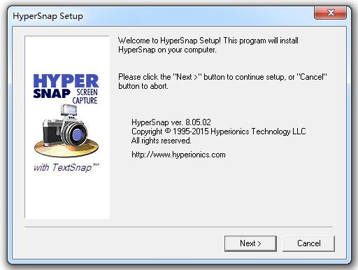 安装hypersnap8程序