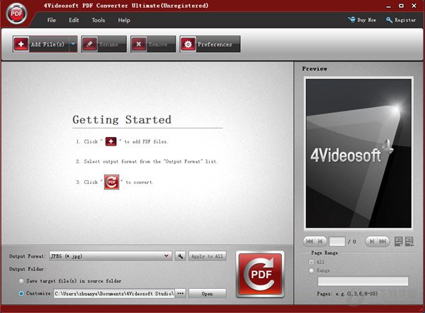 4videosoft pdf to word converter