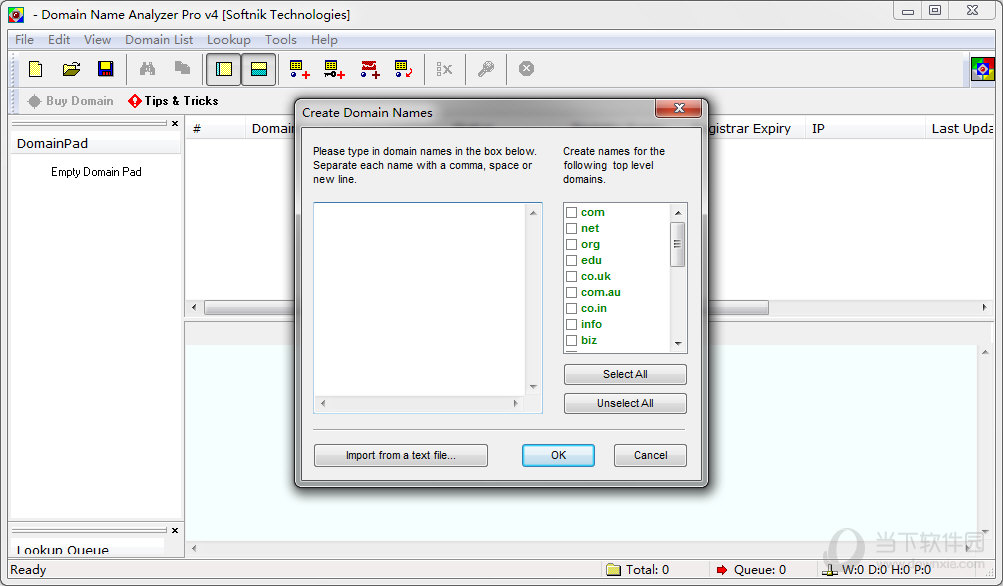 Domain Name Analyzer Pro