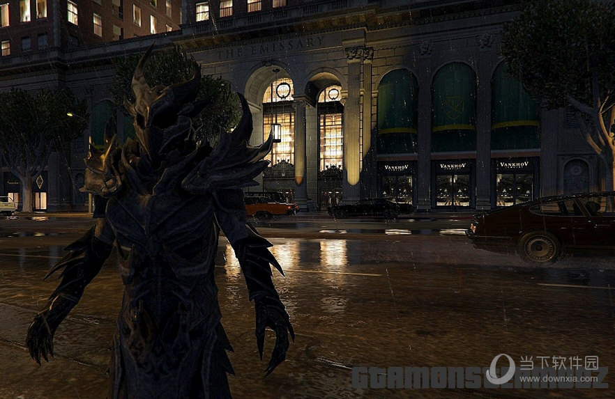 gta5上古卷轴恶魔盔甲mod v1.0 绿色免费版