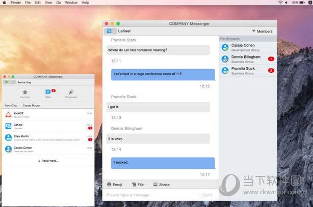 COMPANY Messenger MAC版