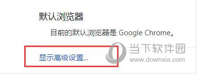 Chrome浏览器高级设置