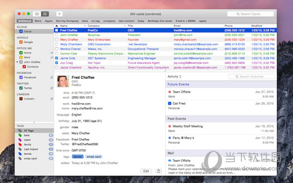 BusyContacts MAC版