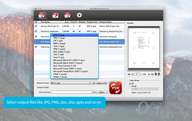 Any PDF Converter Pro MAC版