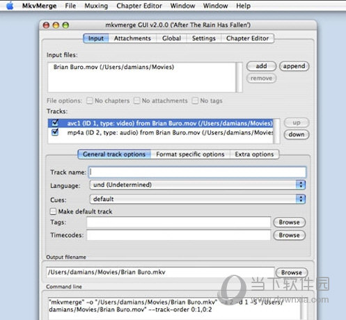 MKVtoolnix for MAC