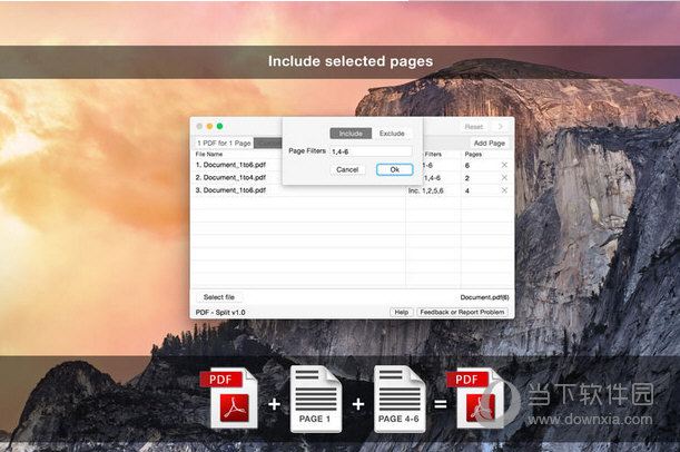 PDF Split MAC版