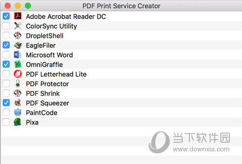 PDF Print Service Creator MAC版