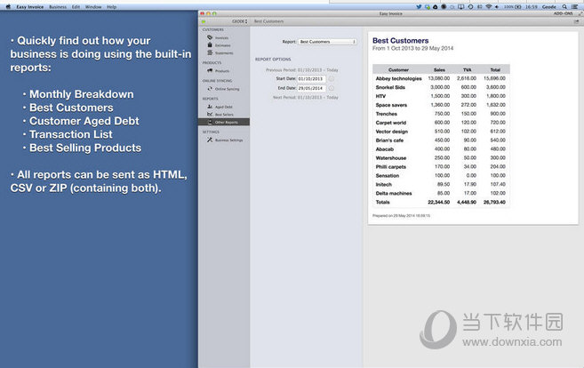 Easy Invoice MAC版