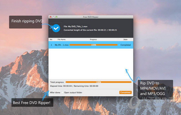 Free DVD Ripper MAC版