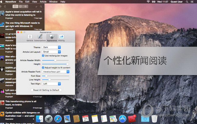 Newsflow for MAC版