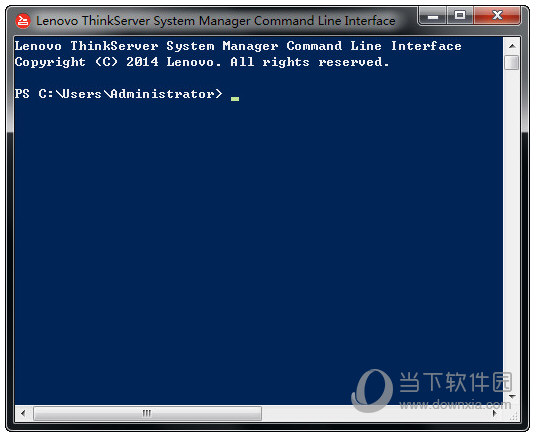 联想ThinkServer系统管理命令行接口