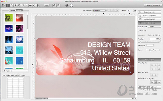 Labels and Databases for MAC版