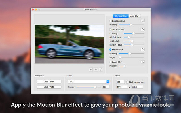 Photo Blur FX Mac版下载