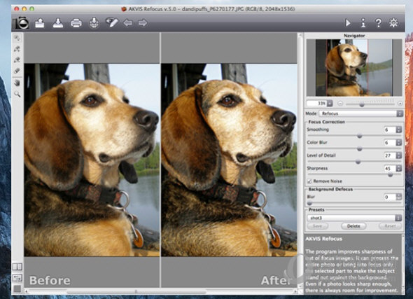 AKVIS Refocus For Mac