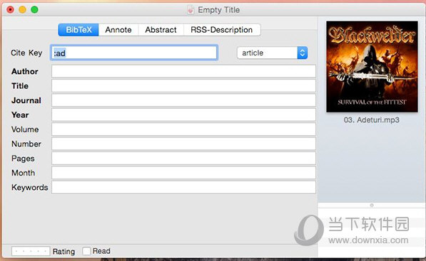 BibDesk Mac版下载