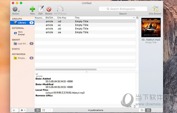 BibDesk For Mac版