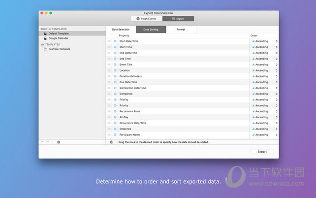 Export Calendars Pro For Mac版