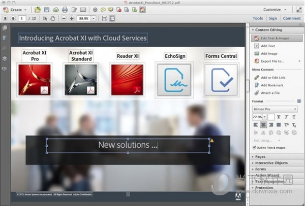 Adobe Reader XI Mac版