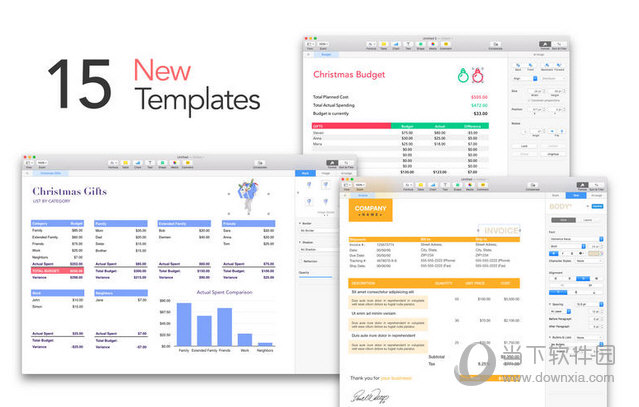 Templates for Numbers Mac版下载