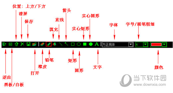 电脑屏幕画笔工具