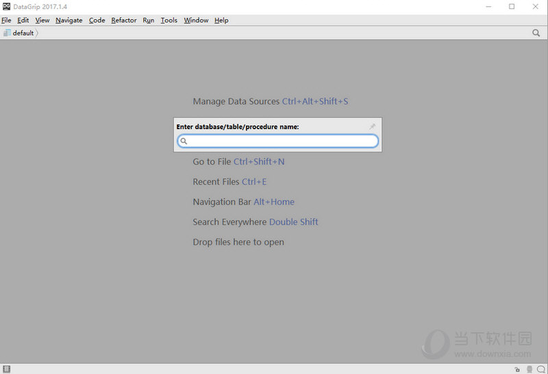 JetBrains DataGrip界面