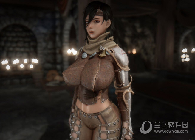 上古卷轴5天际游骑兵伯尔尼皮铠MOD图片三