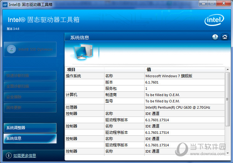 Intel SSD Toolbox