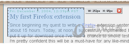 Chrome measureit