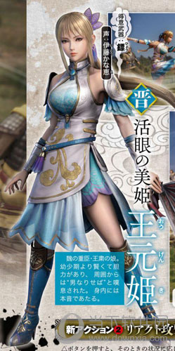 真三国无双8王元姬