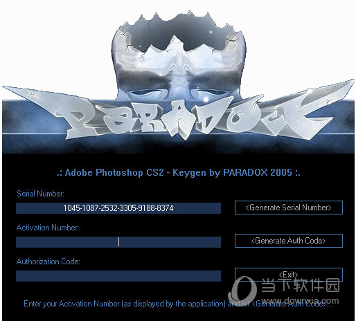 Adobe Photoshop CS2注册机64位