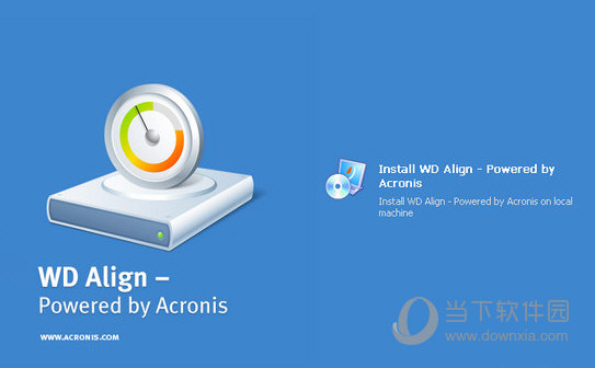 知识兔双击安装程序包，在弹出的窗口中知识兔点击“Install WD Align…”图标
