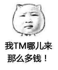 我TM哪来这么多钱