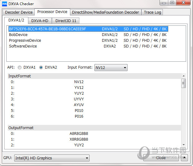 DXVA Checker