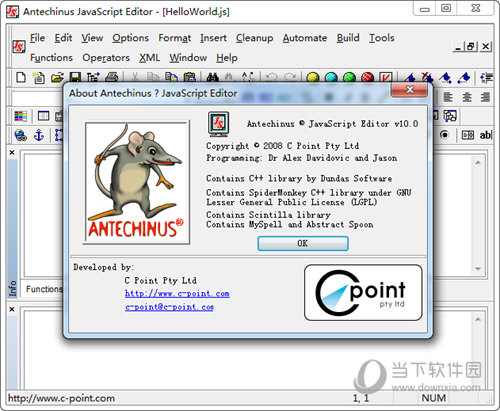 Antechinus JavaScript Editor编程工具