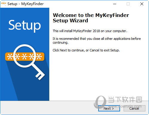 MyKeyFinder