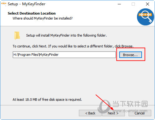 MyKeyFinder