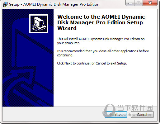 Aomei Dynamic Disk Manager
