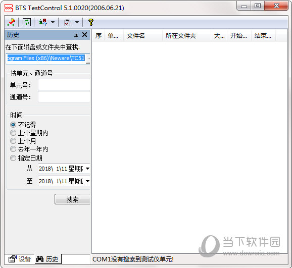 BTS TestControl