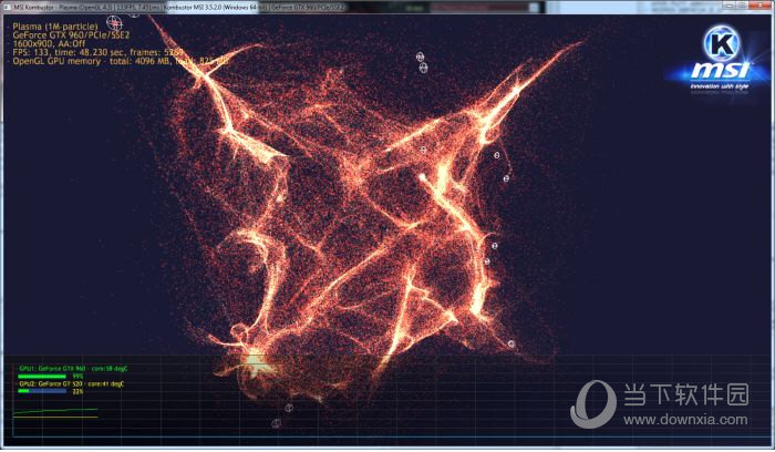 opengl 4.3 support for msi kombustor