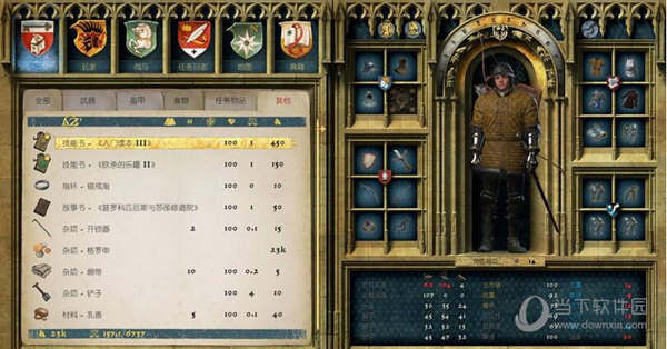 天国拯救物品道具分类MOD