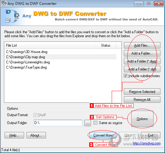 Any DWG to DWF Converter