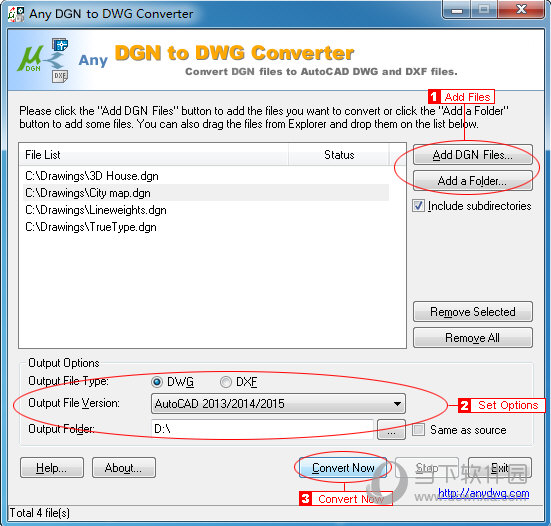 Any DGN to DWG Converter