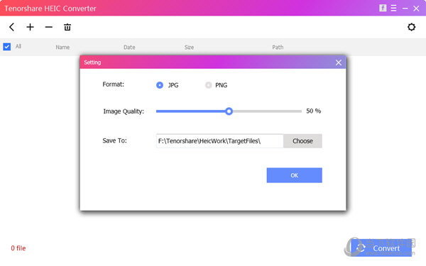 Tenorshare HEIC Converter