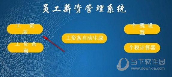 打开后知识兔点击工资表进入工资编辑页面