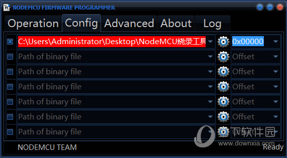NodeMcu FIRMWARE PROGRAMMER